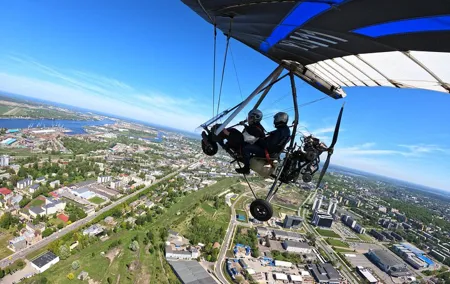 Hang-Gliding Adventure Over Riga