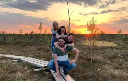 Sunset at Kemeri National Park