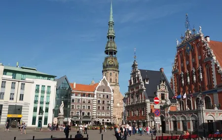 Old Riga Walking Tour / Riga Altstadt Spaziergang