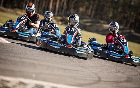 Riga Indoor or Outdoor Go Kart ride experience