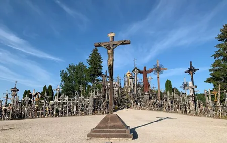 Private Sunset Trip to the Hill of Crosses!