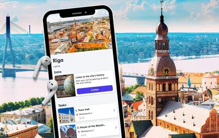 Riga English Self-guided Audio Tour on your Phone