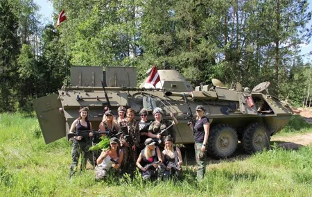 Riga Tank Riding Experience