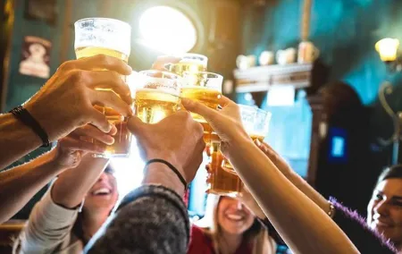 Riga Beer Tasting In Irish Pub