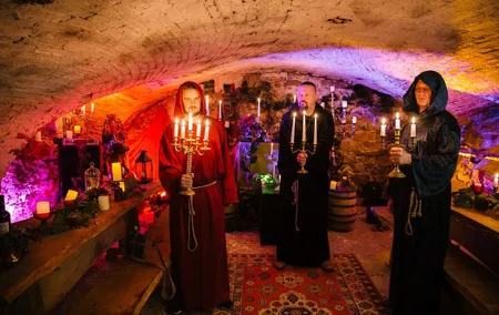 Latvian Wine Tasting with Monks in Old Riga’s Hidden Cellar