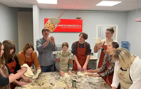 Pizza Making Master Class in Riga
