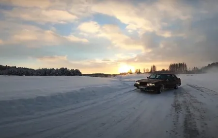 Winter Beater Snow Drifting