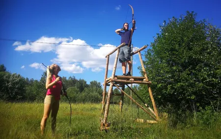 Half-Day Private 3D Archery, Archery Tag and Smoking BBQ