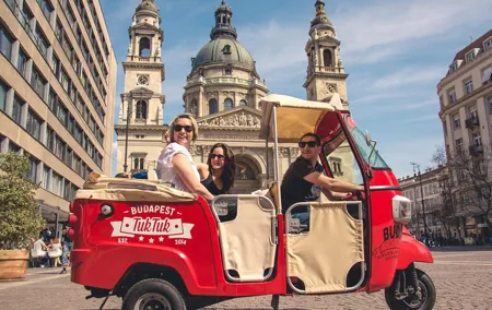 Budapest Private Tuk Tuk Half-Day Tour