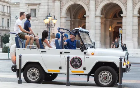 Private Budapest City tour with Classic Russian Jeep or G-Wagon!