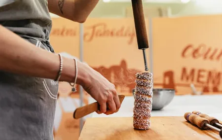 Chimney Cake Workshop Budapest Downtown - Kürtőskalács Class