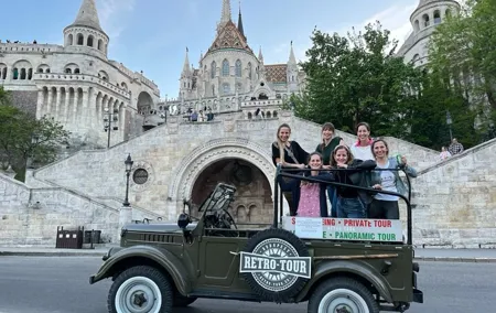 Budapest Private City Tour With a Vintage Russian Jeep