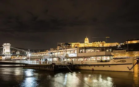 10PM Budapest Danube Cruise with Live Music & Drinks