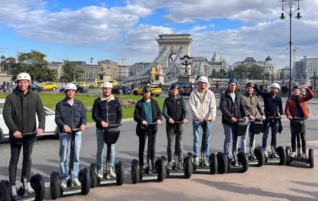 3 Hours Budapest Segway Grand City Tour Buda, Margaret and Pest