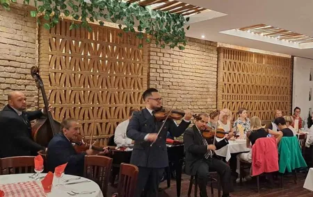 Traditional Hungarian Dinner with Live Gypsy Music