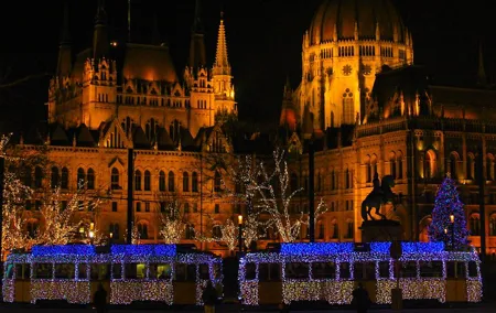 Budapest Christmas Walking Tour & Entry to St Stephen's Basilica