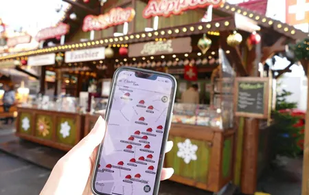 Track game on Christmas Markets in Budapest