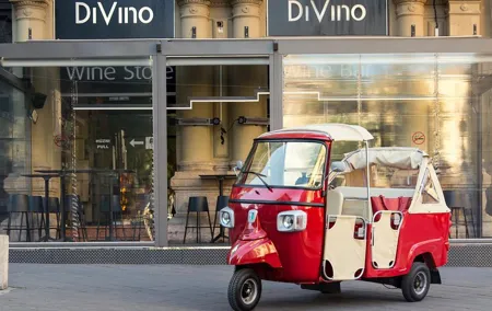 Budapest Private Tuk Tuk Tour with Wine Tasting and Cheese Platter
