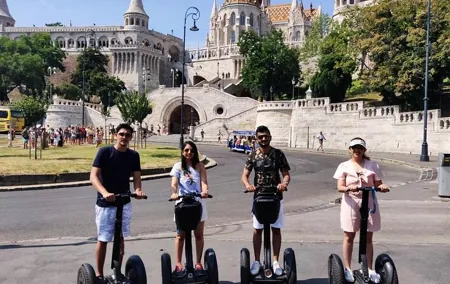 Segway Guided Tour In Budapest, Historical Buda Castle