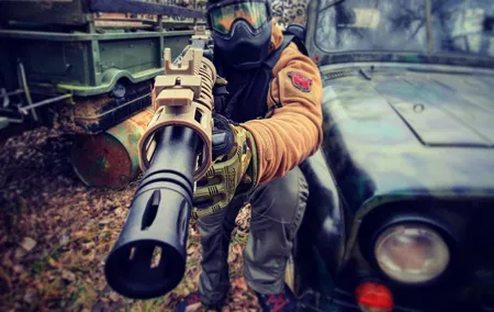 Motor Paintball Off-Road Cold War Style