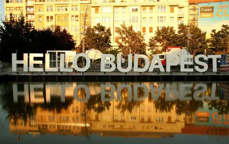 Orientation walk in Budapest