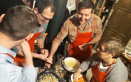 Goulash Cooking and Wine Tasting in Budapest