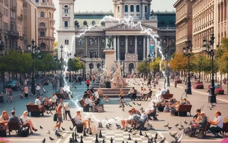 Magic Theme Team Adventure Game in the Streets of Budapest