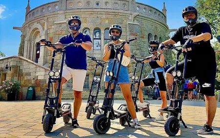 E-scooter sightseeing tour @ Normafa and Elizabeth lookout