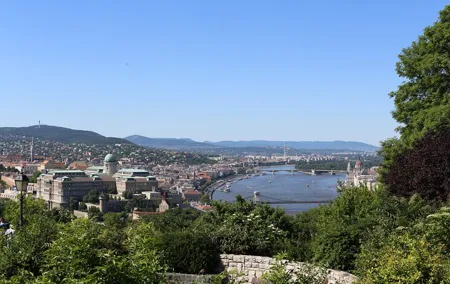 Budapest on an ebike with great views over the city