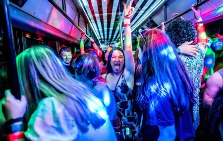 2-Hours Party Bus Tour around Budapest