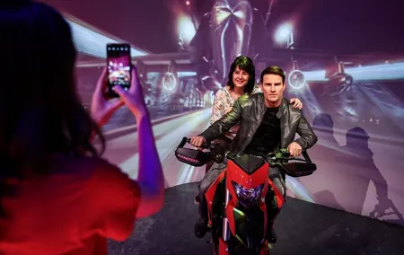 Madame Tussauds with lunch, Die Hard, Spy, Red Sparrow Film Tour