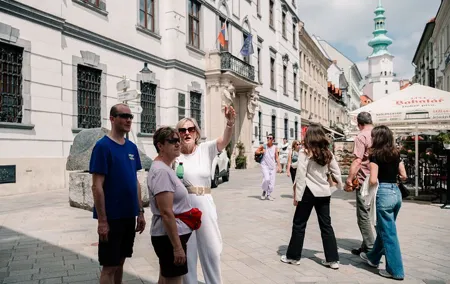 Private Bratislava Tour with Transfer from Budapest to Vienna