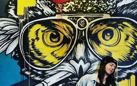 Bohemian Street Art and Food Tour in Budapest