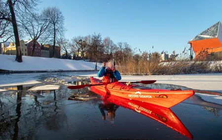 Gdansk: Winter Kayaking Tour