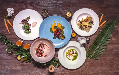 11 course tasting menu with cocktail pairing in Gdańsk