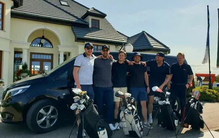 Transfer to Tokary Golf Club - active recreation