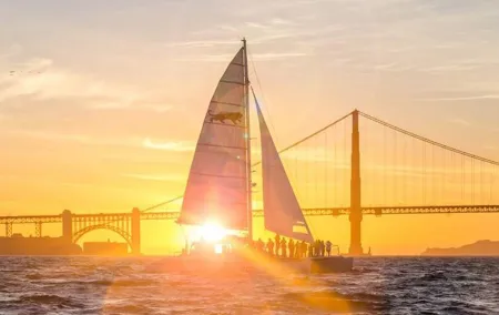 San Francisco Bay Sunset Catamaran Cruise
