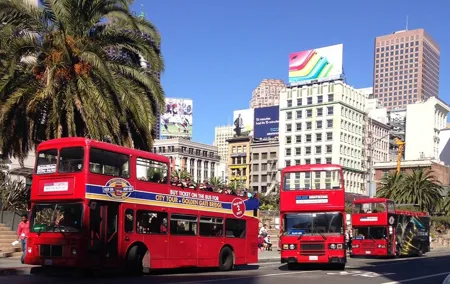 San Francisco Hop-on Hop-off Deluxe Tour 20 Stops 1 to 2 days