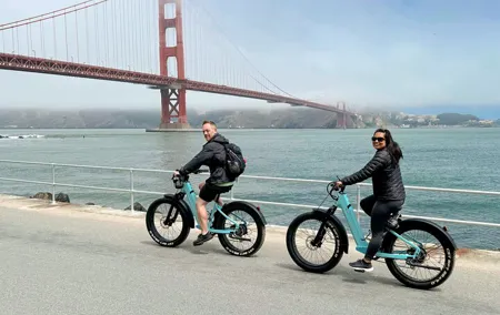 Golden Gate Bridge Electric Bike Rentals w/ Optional Ferry Return