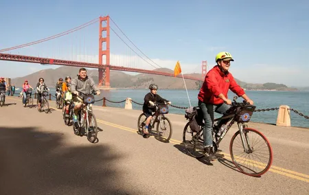 San Francisco Golden Gate To Sausalito Bike Tour