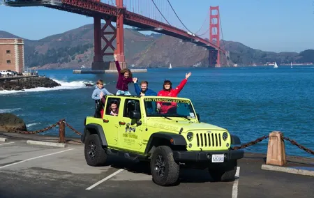 San Francisco Private Group Open-air Jeep Tour