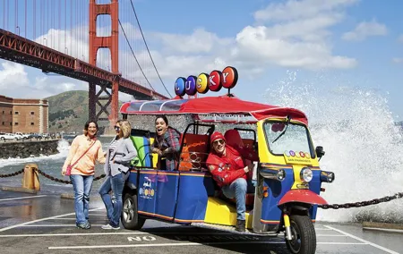 San Francisco Private Group City Tour 2.5 Hours - Lucky Tuk Tuk