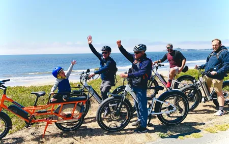 Half Moon Bay Family Friendly Guided E-bike Tour