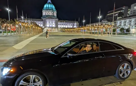 Custom and Private Guided Tour with a Luxurious Mercedes in CA