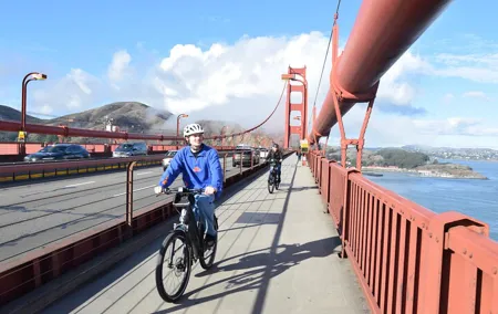 Golden Gate Bridge To Sausalito E-Bike Tour