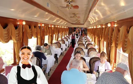 Napa Valley Wine Train Tour Glamorous Dining Experience