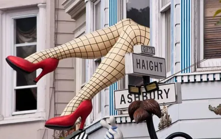 Ashbury Hippie Hunt San Francisco Art Walk Haight