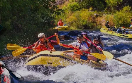 Thrilling Whitewater Rafting Outdoor Adventure Picnic lunch included