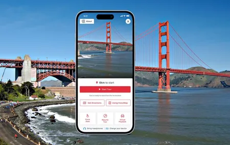 Self-Guided Palace of Fine Arts to Golden Gate Bridge Audio Tour