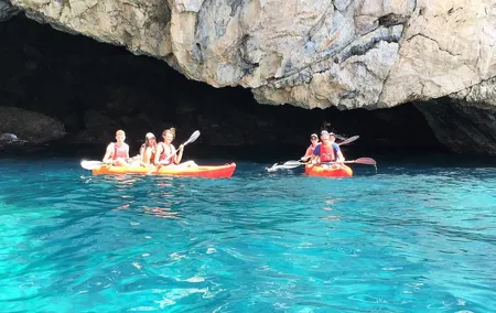 Kayak & Snorkel Tour in Cerro Gordo Natural Park, La Herradura